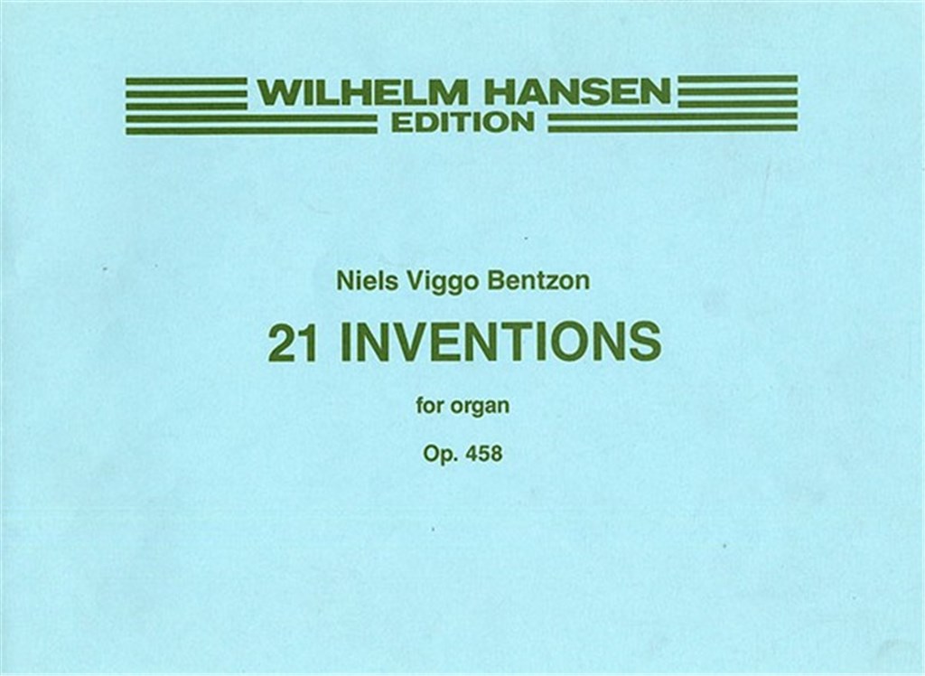 21 Inventions For Organ Op. 458